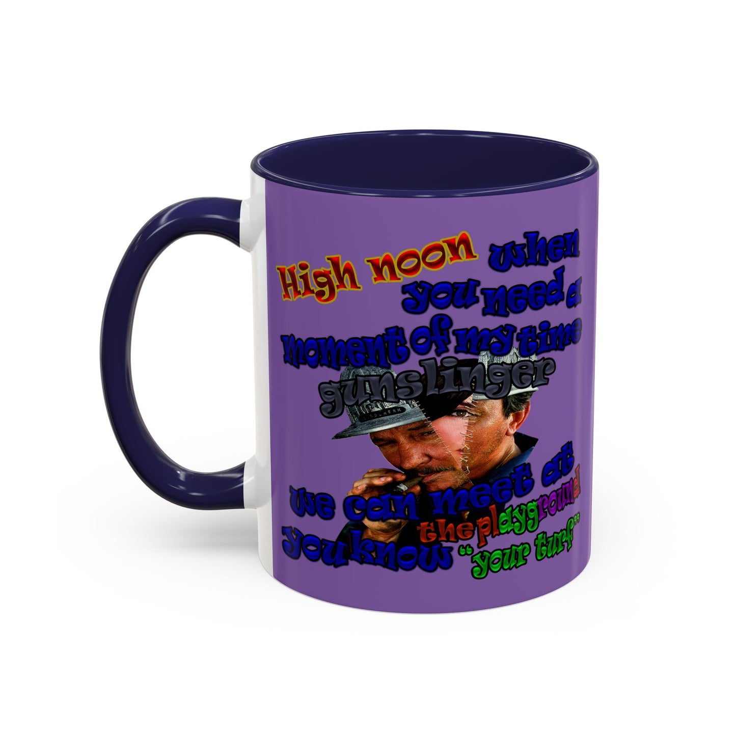 high noon - Accent Mug (light purple)
