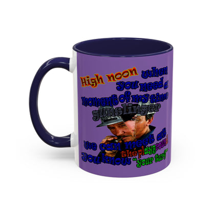 high noon - Accent Mug (light purple)