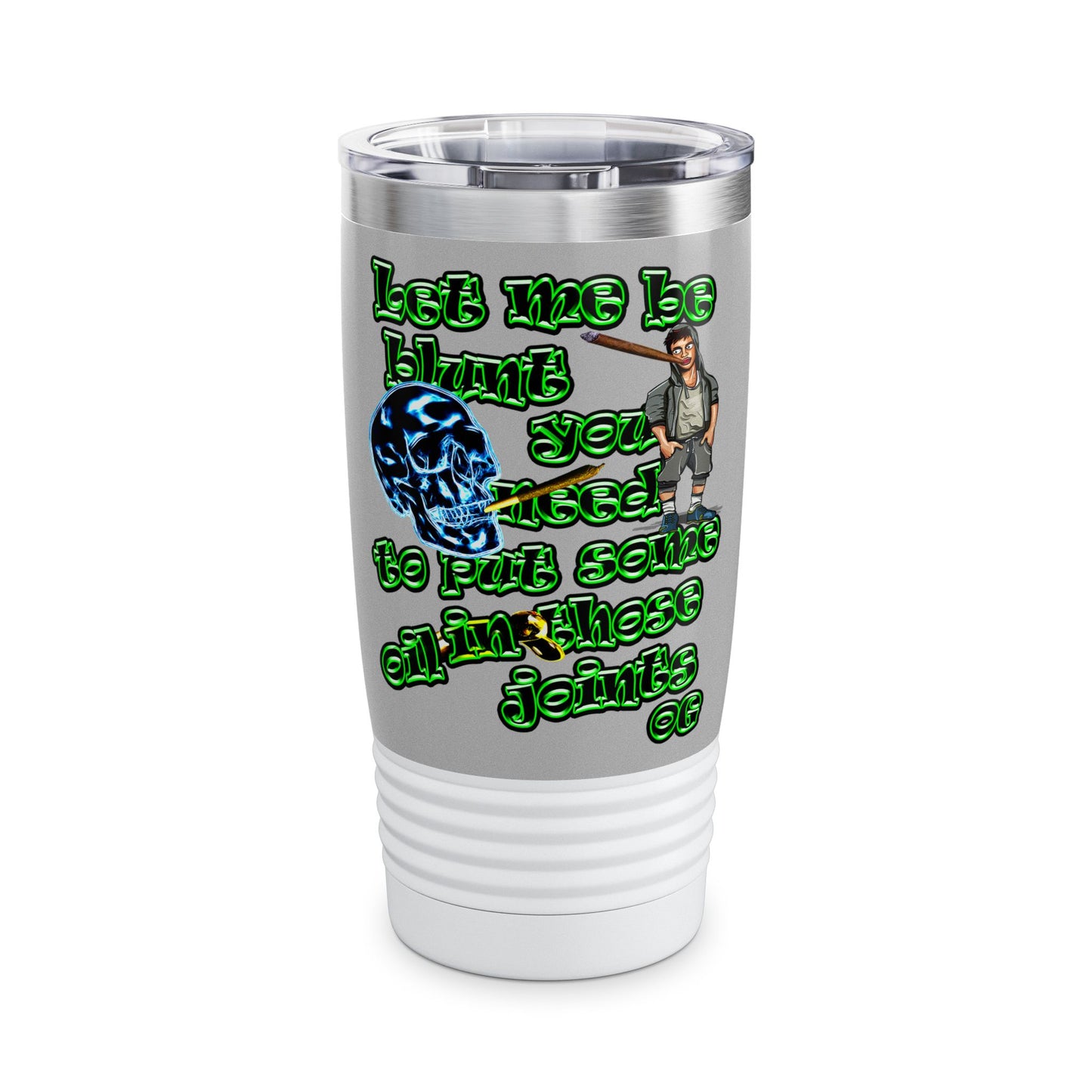 og - Ringneck Tumbler, 20oz (light grey)