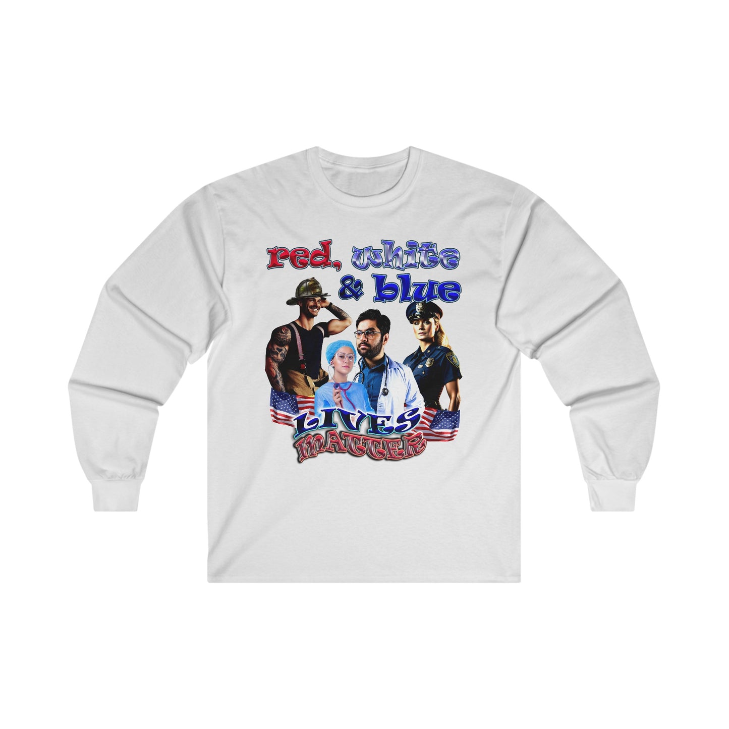 rw&b lives matter - Ultra Cotton Long Sleeve Tee