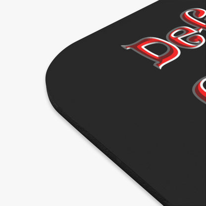 defy conquer reach - Mouse Pad (Rectangle) (black)