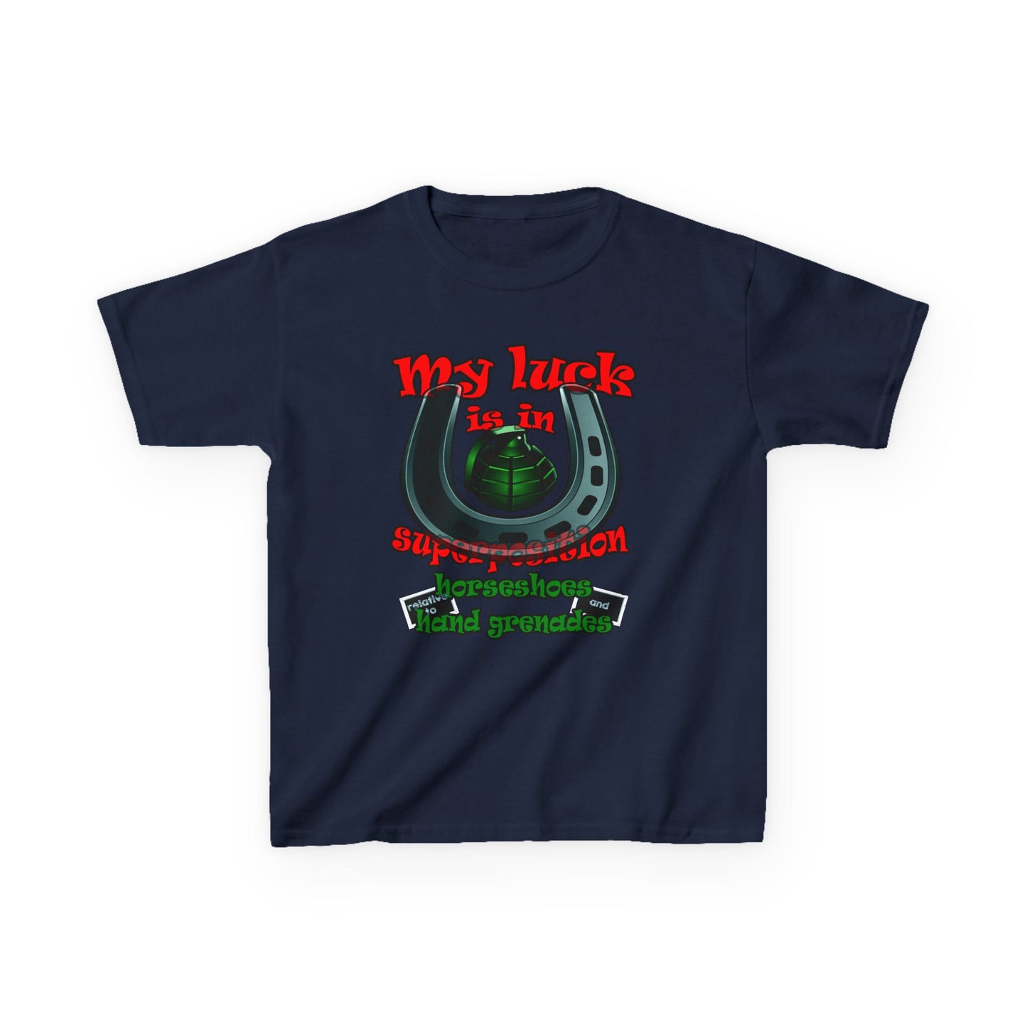 my luck - Kids Heavy Cotton™ Tee
