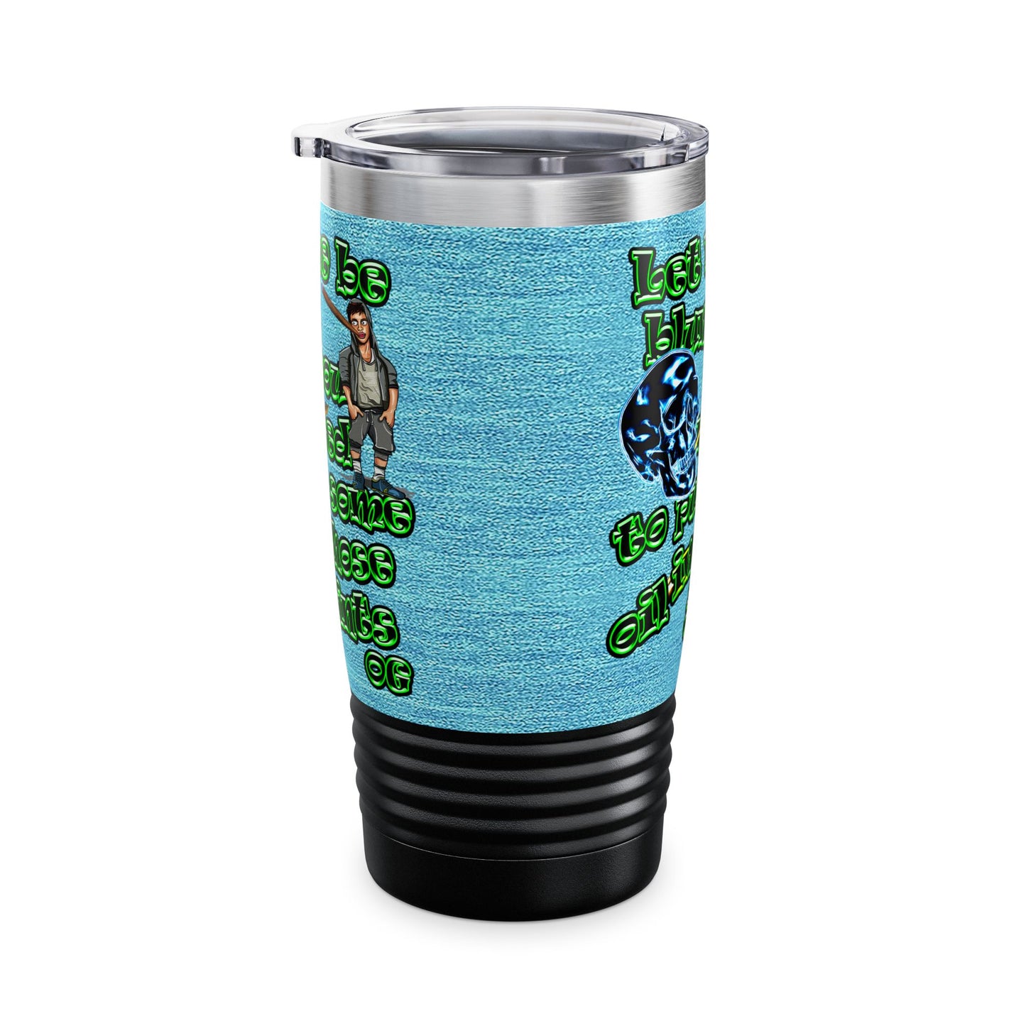 og - Ringneck Tumbler, 20oz (faded blue)
