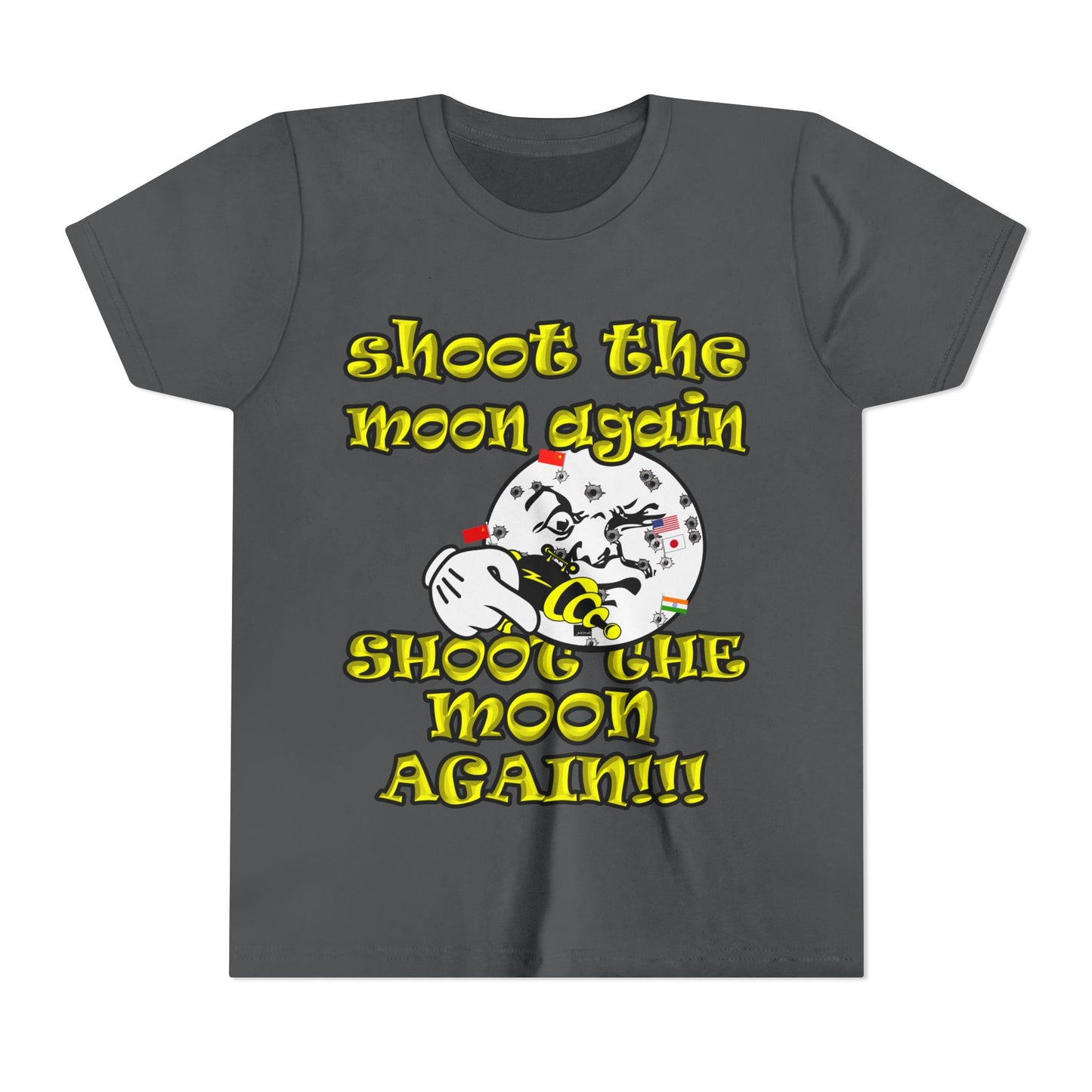shoot the moon again - Youth Short Sleeve Tee