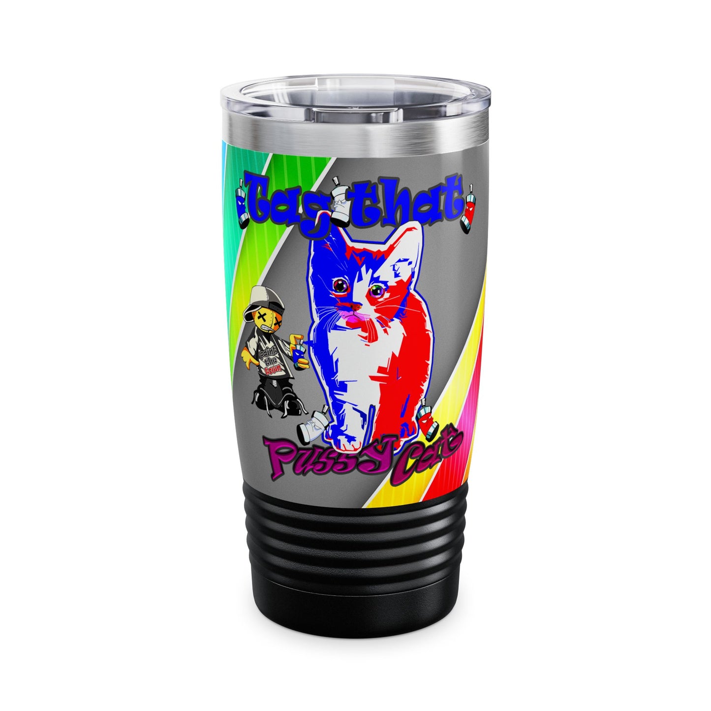 tag that - Ringneck Tumbler, 20oz (rainbow split)