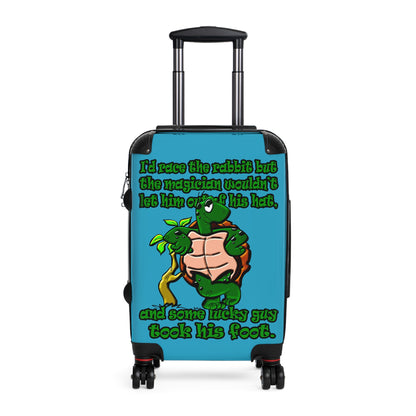turtle race - Suitcase (turquoise)