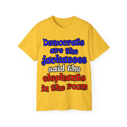 donkeys and elephants - Unisex Ultra Cotton Tee