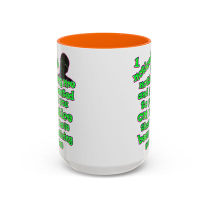 noticed you noticing - Accent Mug (white)
