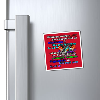 doggystyle - Magnets - (dark red)