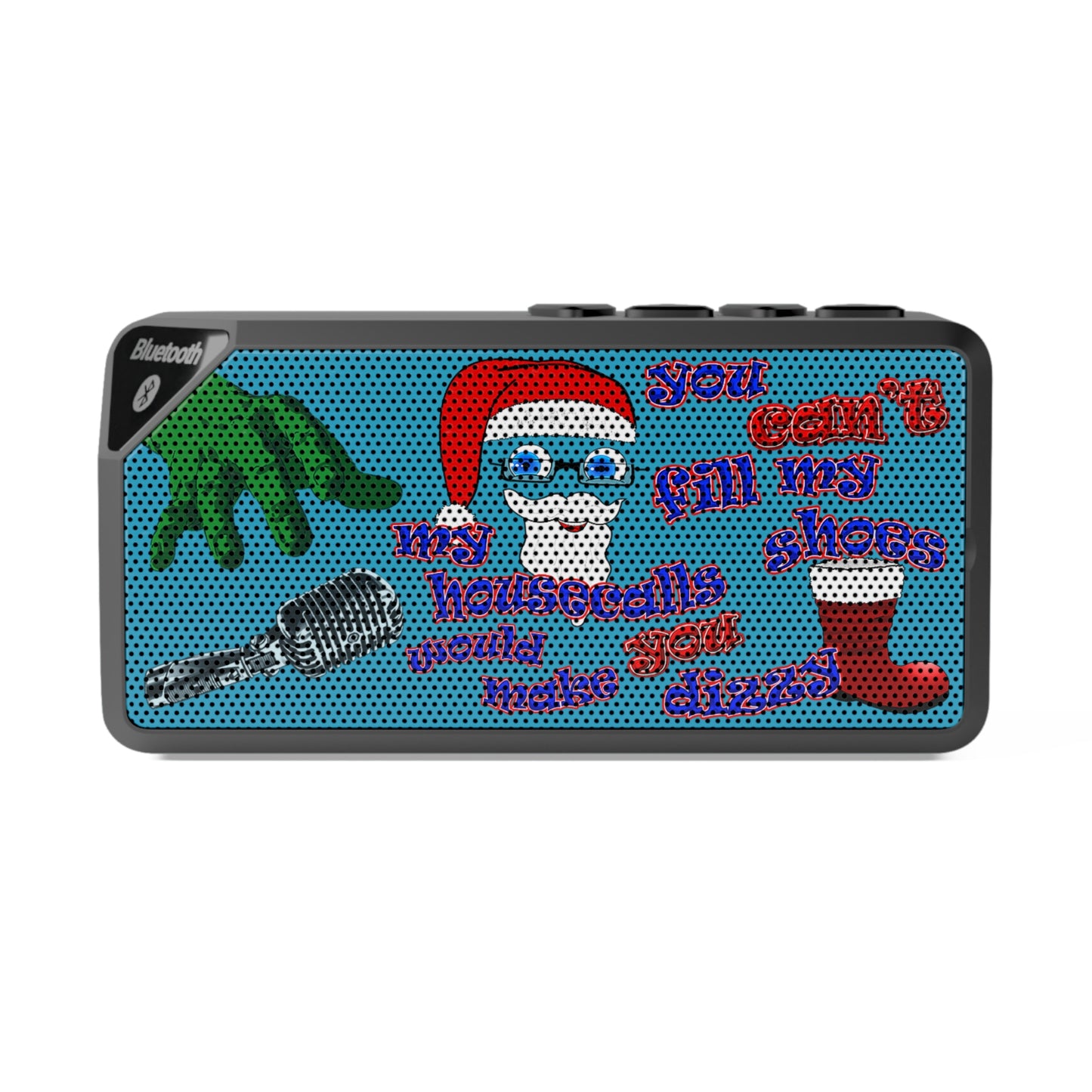 santa's shoes - Jabba Bluetooth Speaker (turquoise)
