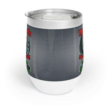 my luck - Chill Wine Tumbler (grey-light grey)