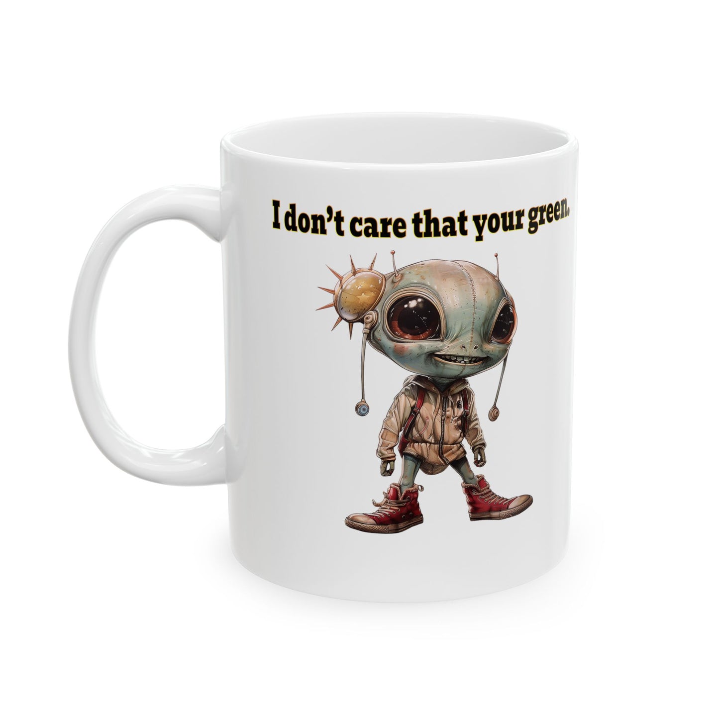 I don't care that your grey - White Mug (white)