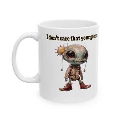 I don't care that your grey - White Mug (white)