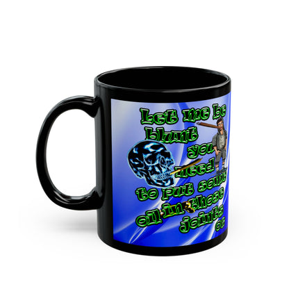 og - Black Mug (blue-white wave)