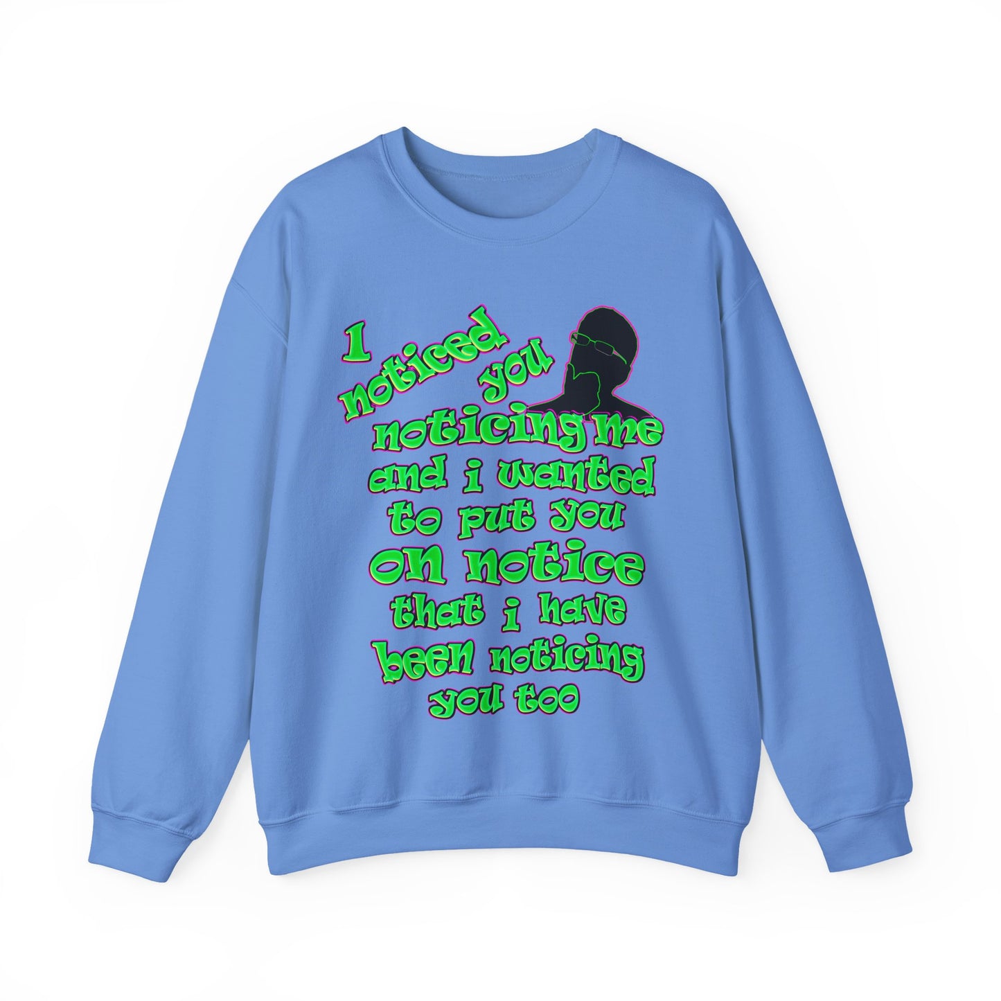 noticed you noticing - Unisex Heavy Blend™ Crewneck Sweatshirt
