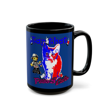 tag that - Black Mug (dark blue)