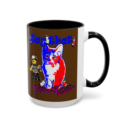 tag that - Accent Mug (brown)