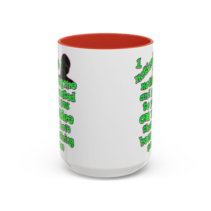 noticed you noticing - Accent Mug (white)