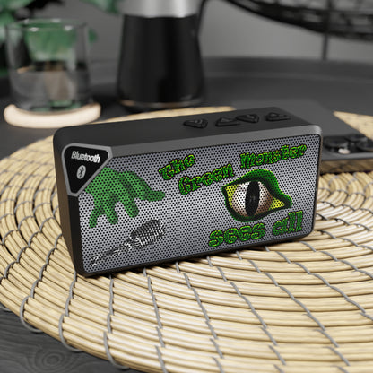 green monster - Jabba Bluetooth Speaker (brushed nickel)