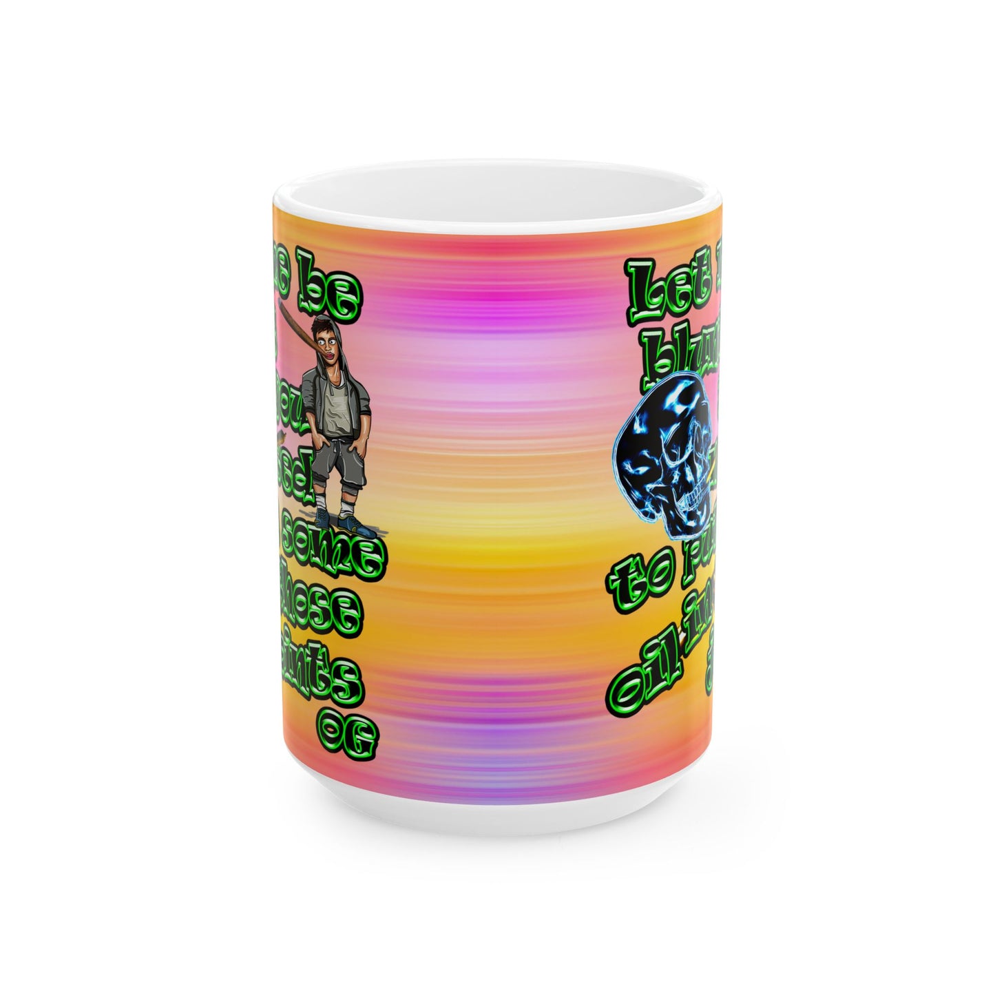 og - White Mug (color blur)