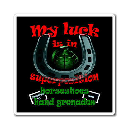 my luck - Magnets - (black)