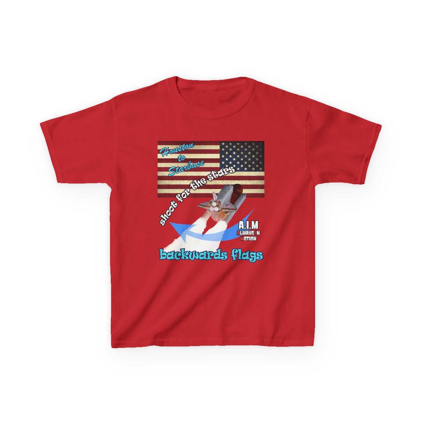 shoot for the stars - Kids Heavy Cotton™ Tee