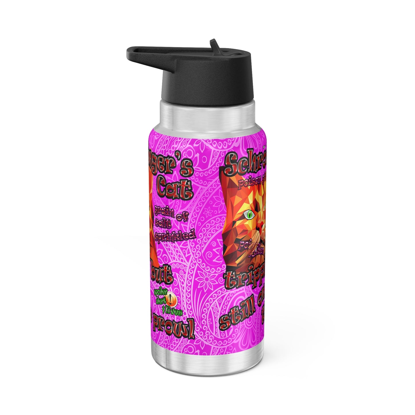 schrodinger's cat - Gator Tumbler, 32oz  (pink swirl)