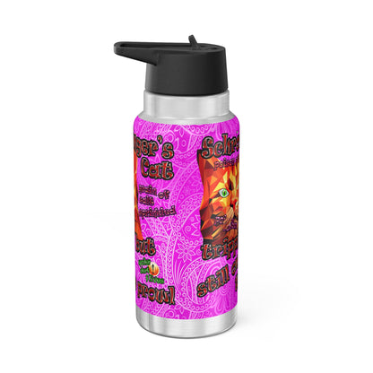 schrodinger's cat - Gator Tumbler, 32oz  (pink swirl)