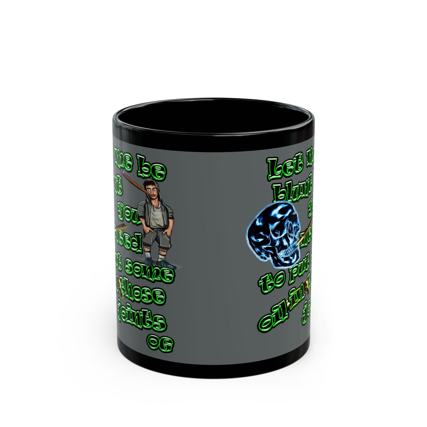 og - Black Mug (dark grey)