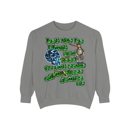 og - Unisex Garment-Dyed Sweatshirt