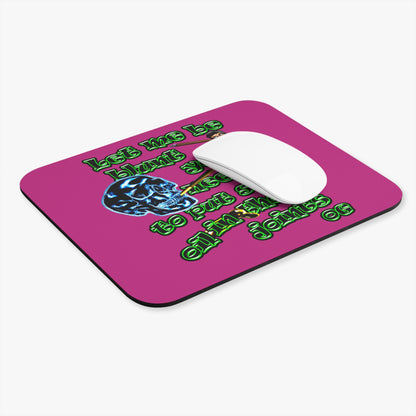 og - Mouse Pad (Rectangle) (pink)