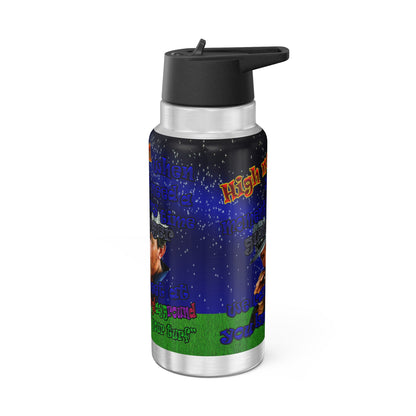 high noon - Gator Tumbler, 32oz  ('snoops' background)