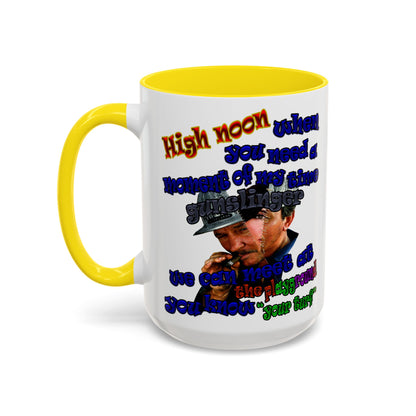 high noon - Accent Mug (white)