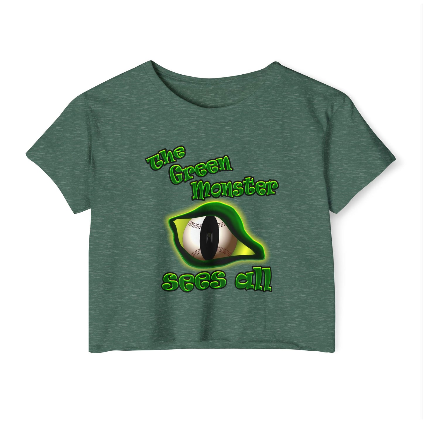 green monster - Women's Festival Crop Top