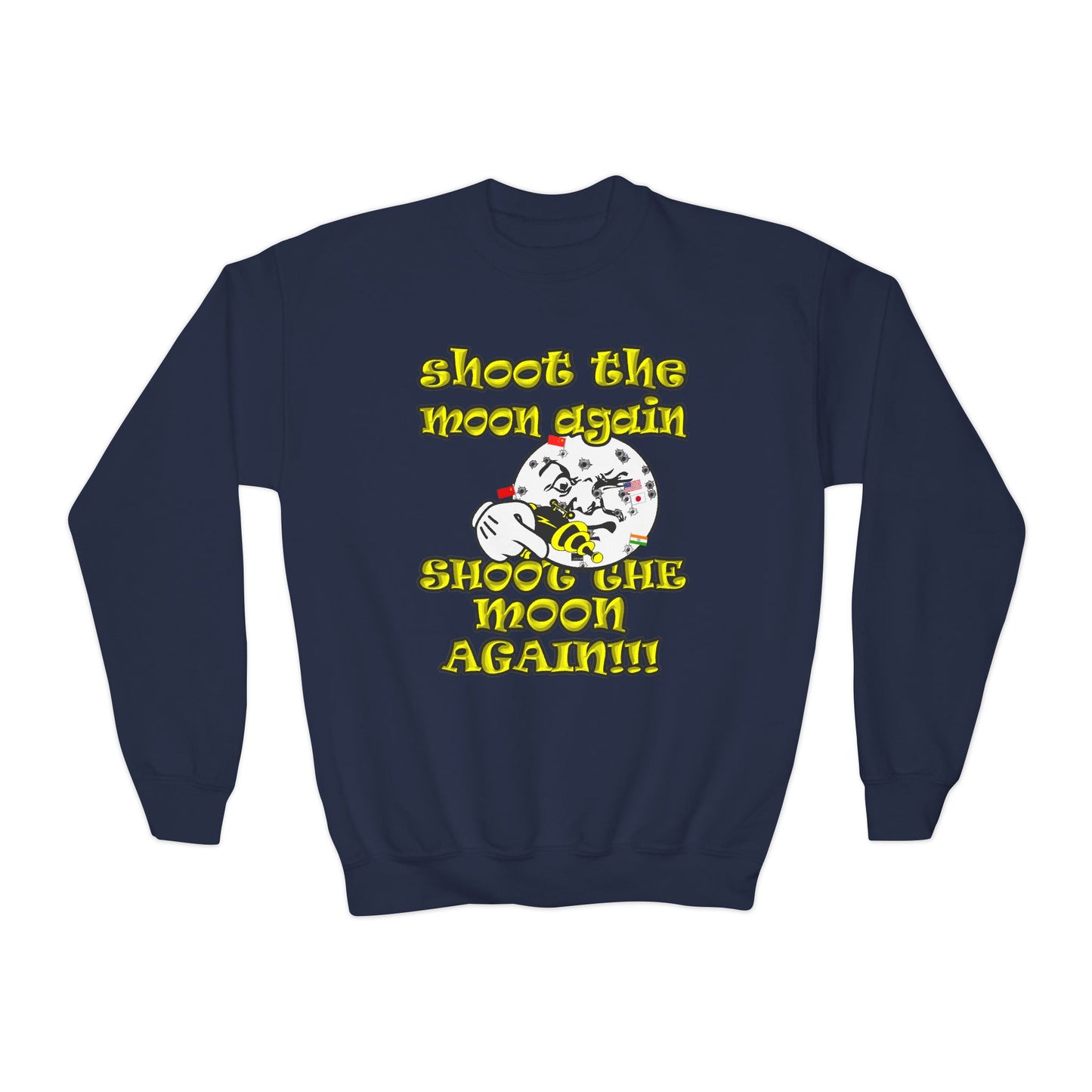 shoot the moon again - Youth Crewneck Sweatshirt