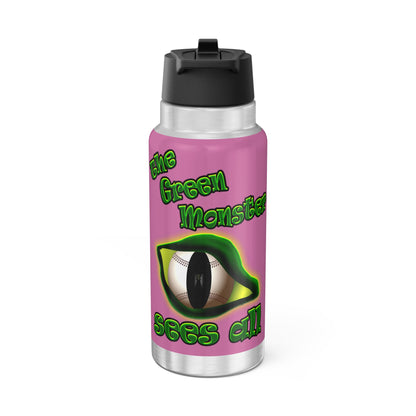 green monster - Gator Tumbler, 32oz (light pink)