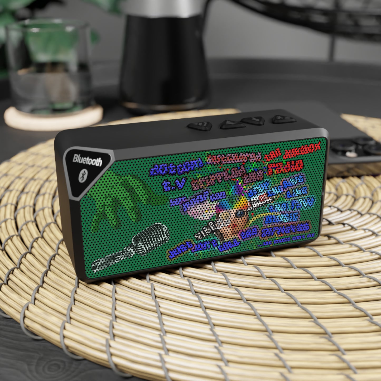 drop the beat - Jabba Bluetooth Speaker (dark green)