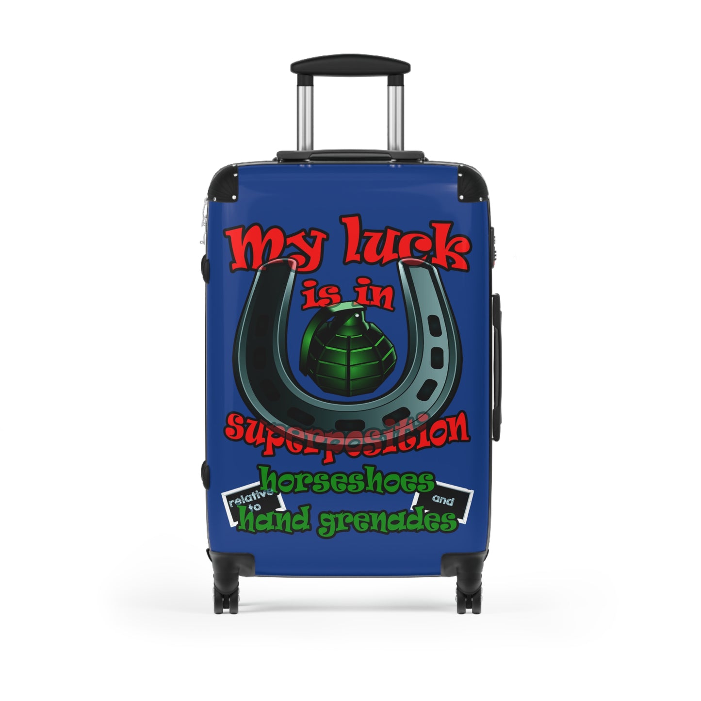 my luck - Suitcase (dark blue)