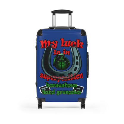 my luck - Suitcase (dark blue)