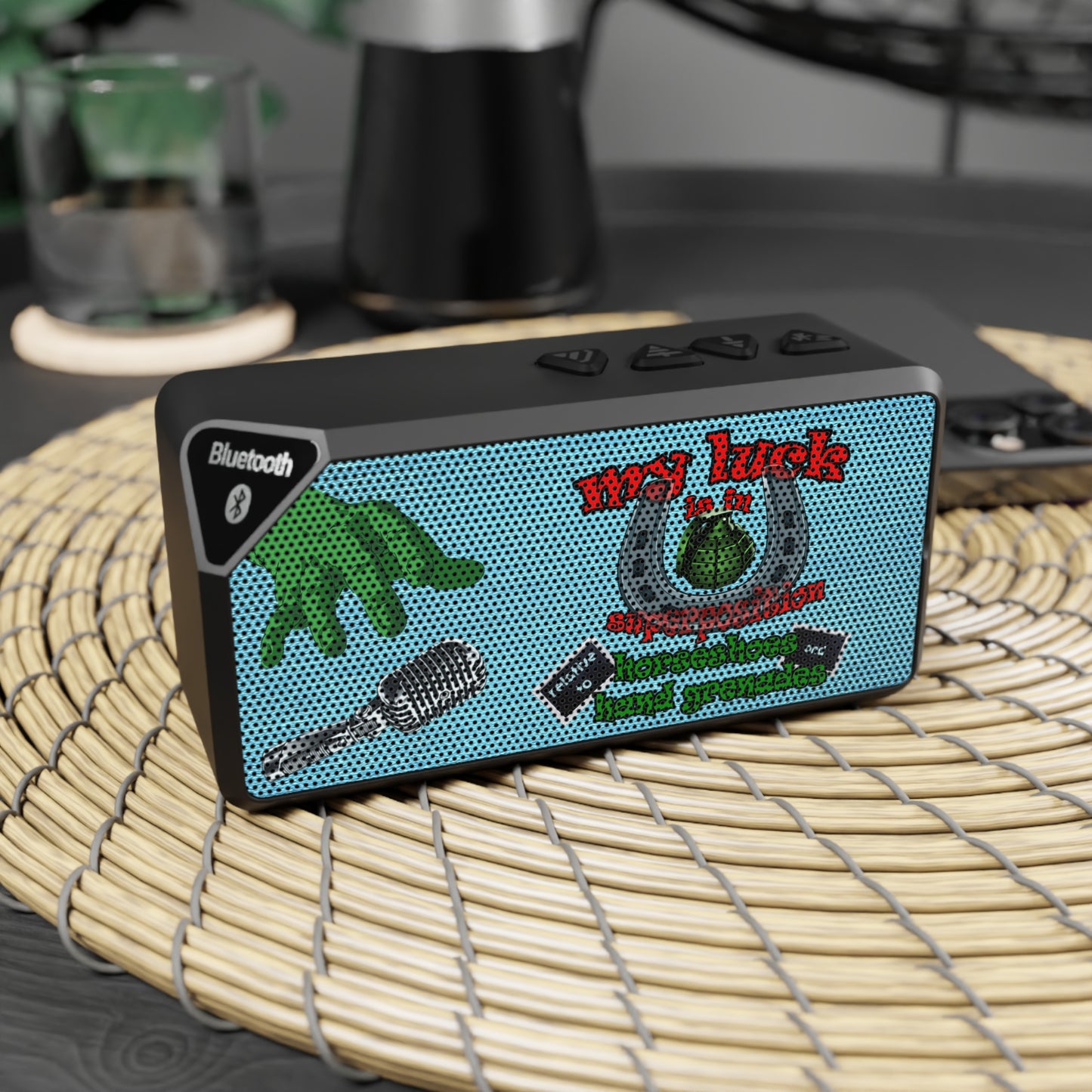 my luck - Jabba Bluetooth Speaker (faded blue)