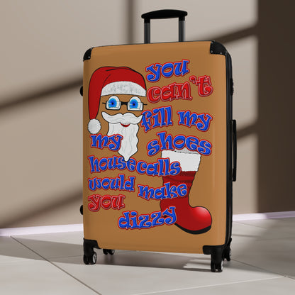 santa's shoes - Suitcase (light brown)