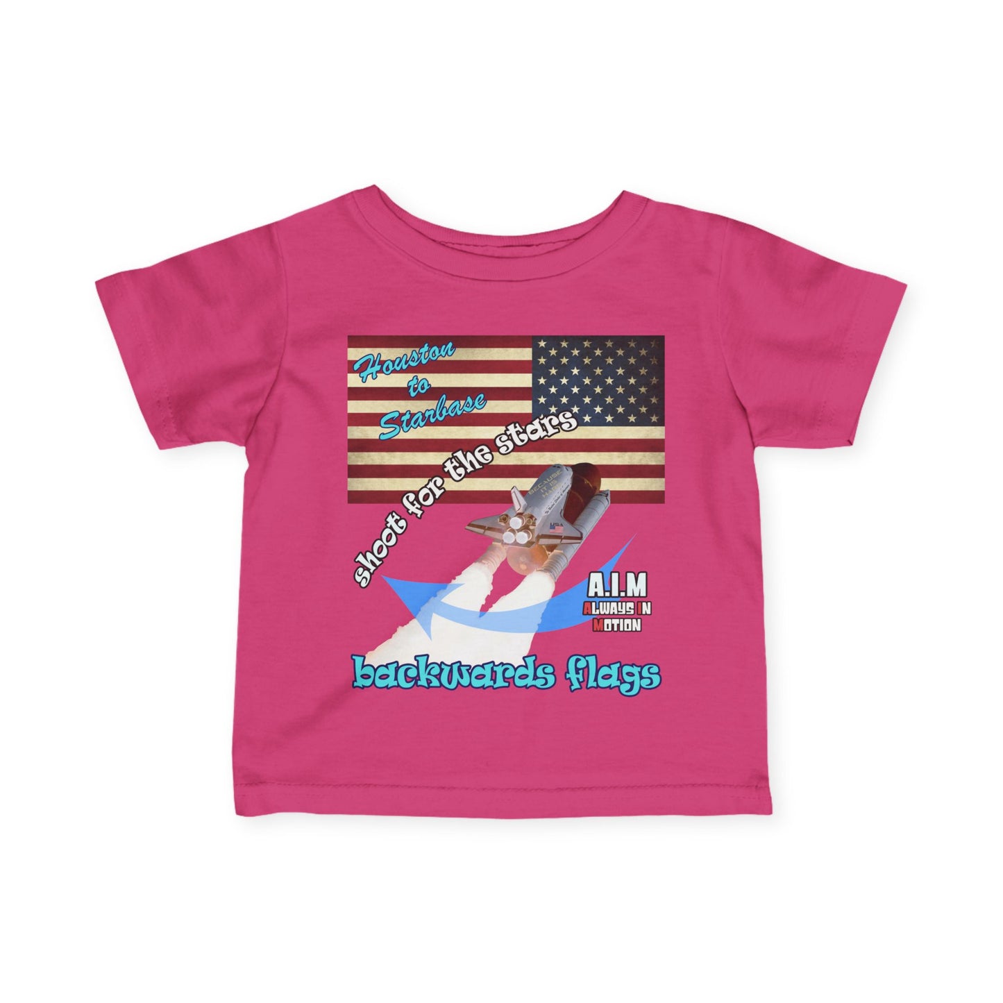 shoot for the stars - Infant Fine Jersey Tee