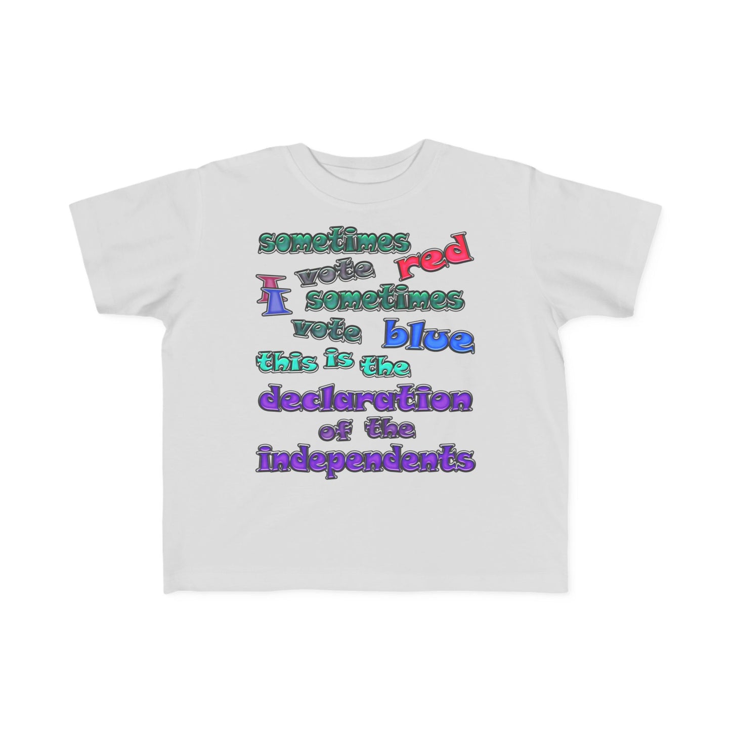 irrelevant - Toddler's Fine Jersey Tee
