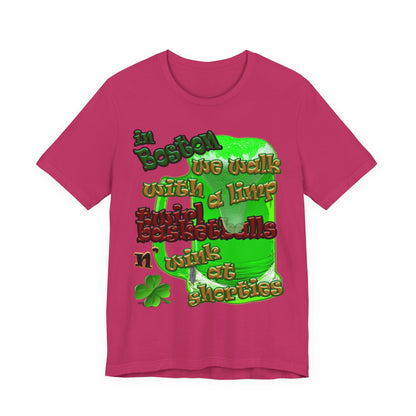 celtics logo - Unisex Jersey Short Sleeve Tee