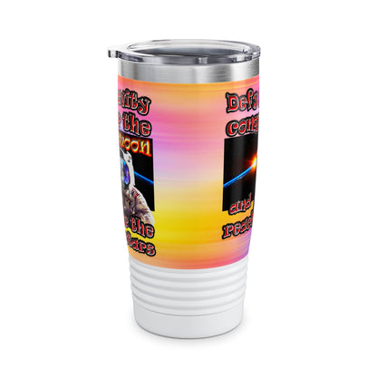 defy conquer reach - Ringneck Tumbler, 20oz (color blur)