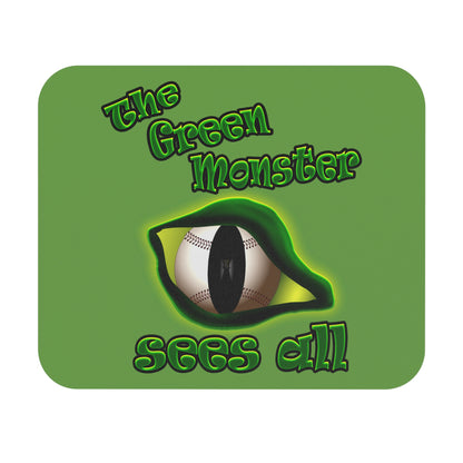 green monster - Mouse Pad (Rectangle) (green)