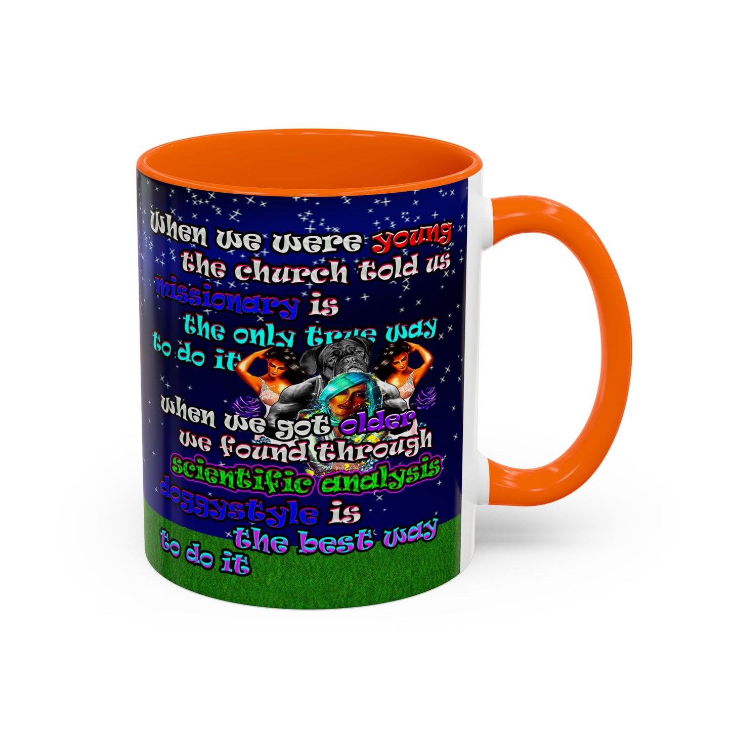 doggystyle - Accent Mug ('snoops' background)