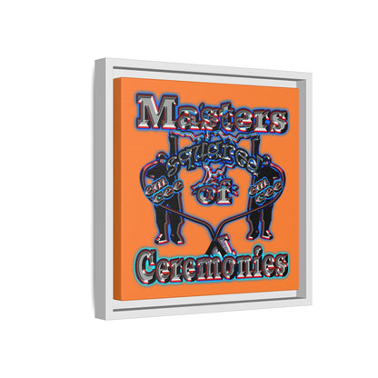 em cee squared - framed canvas art (crusta)