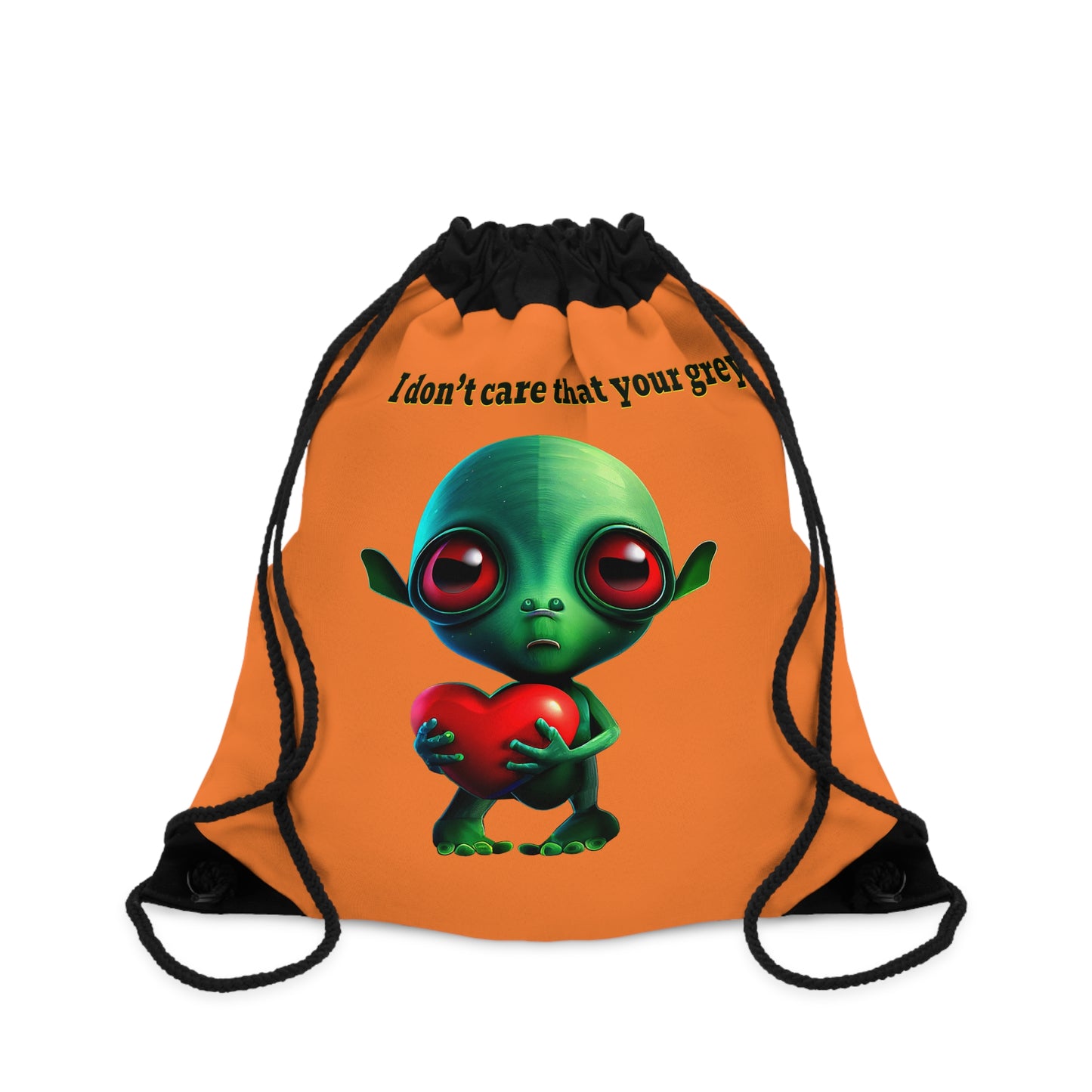 I don't care that your grey - Drawstring Bag (crusta)