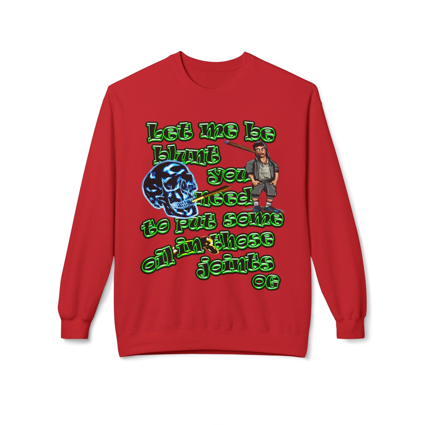 og - Unisex Midweight Softstyle Fleece Crewneck Sweatshirt